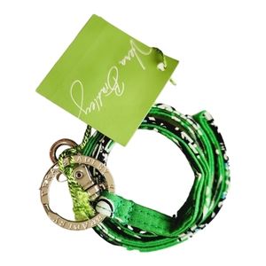 Vera Bradley ID Lanyard w/ Key Ring. New Without Tags.